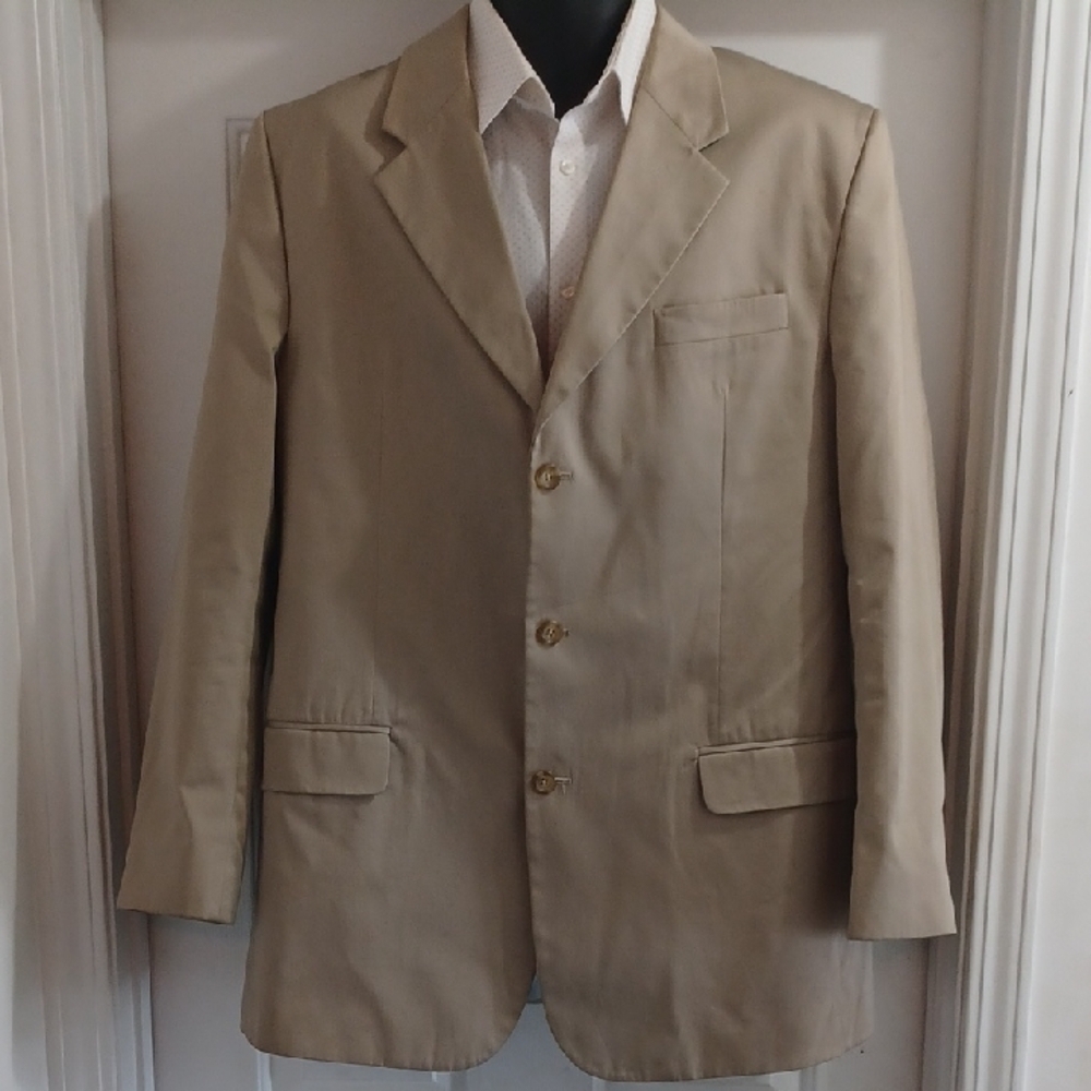 Merona Men's Beige Blazer, 44L